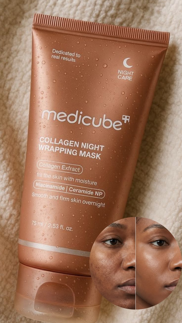 Medicube Collagen Overnight Wrapping Peel Off Facial Mask Pack of 1