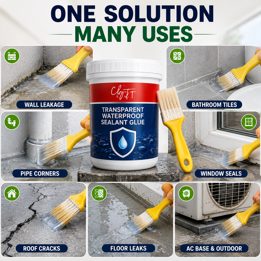 LeakGuard™ Waterproof Sealant Glue | Buy 1 Get 1 FREE + Free Brush