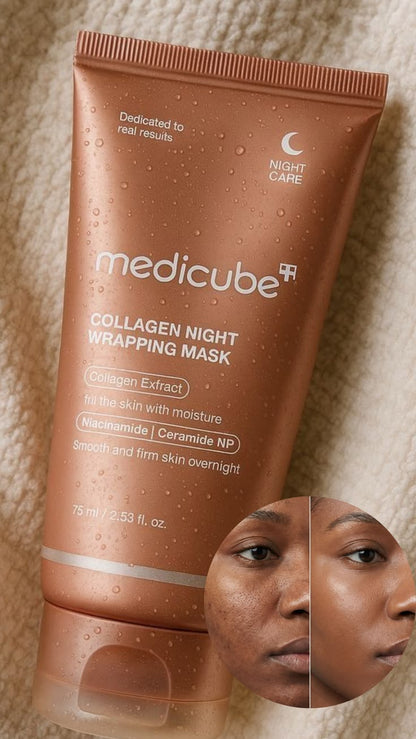 Medicube Collagen Overnight Wrapping Peel Off Facial Mask Pack of 1